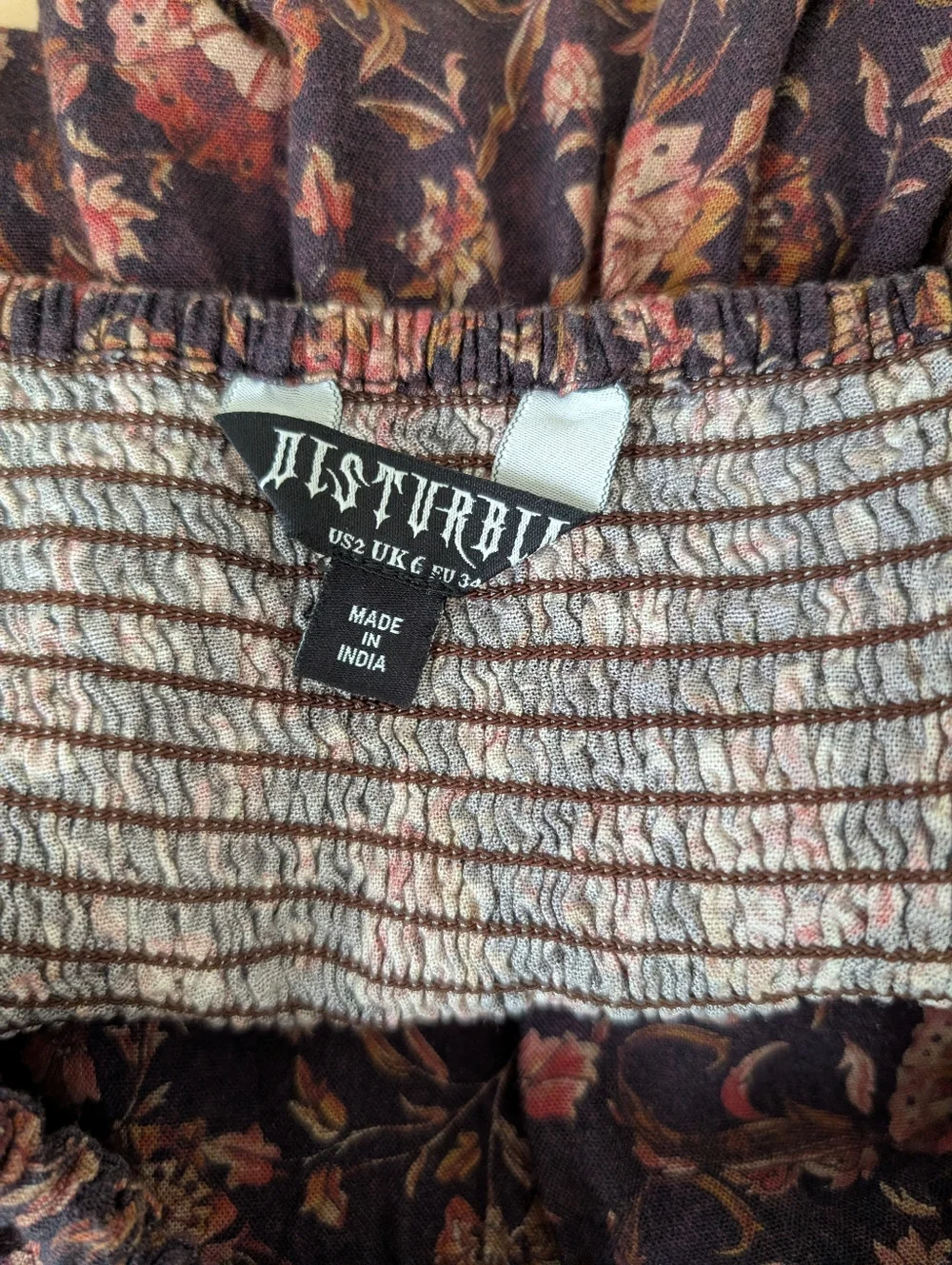Skye Shirred Back Midaxi Dress US 2 - Picture 7 of 8
